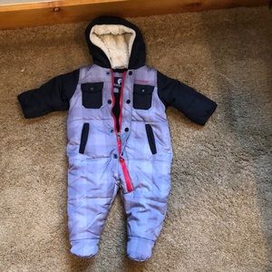 Weatherproof snowsuit 3-6m